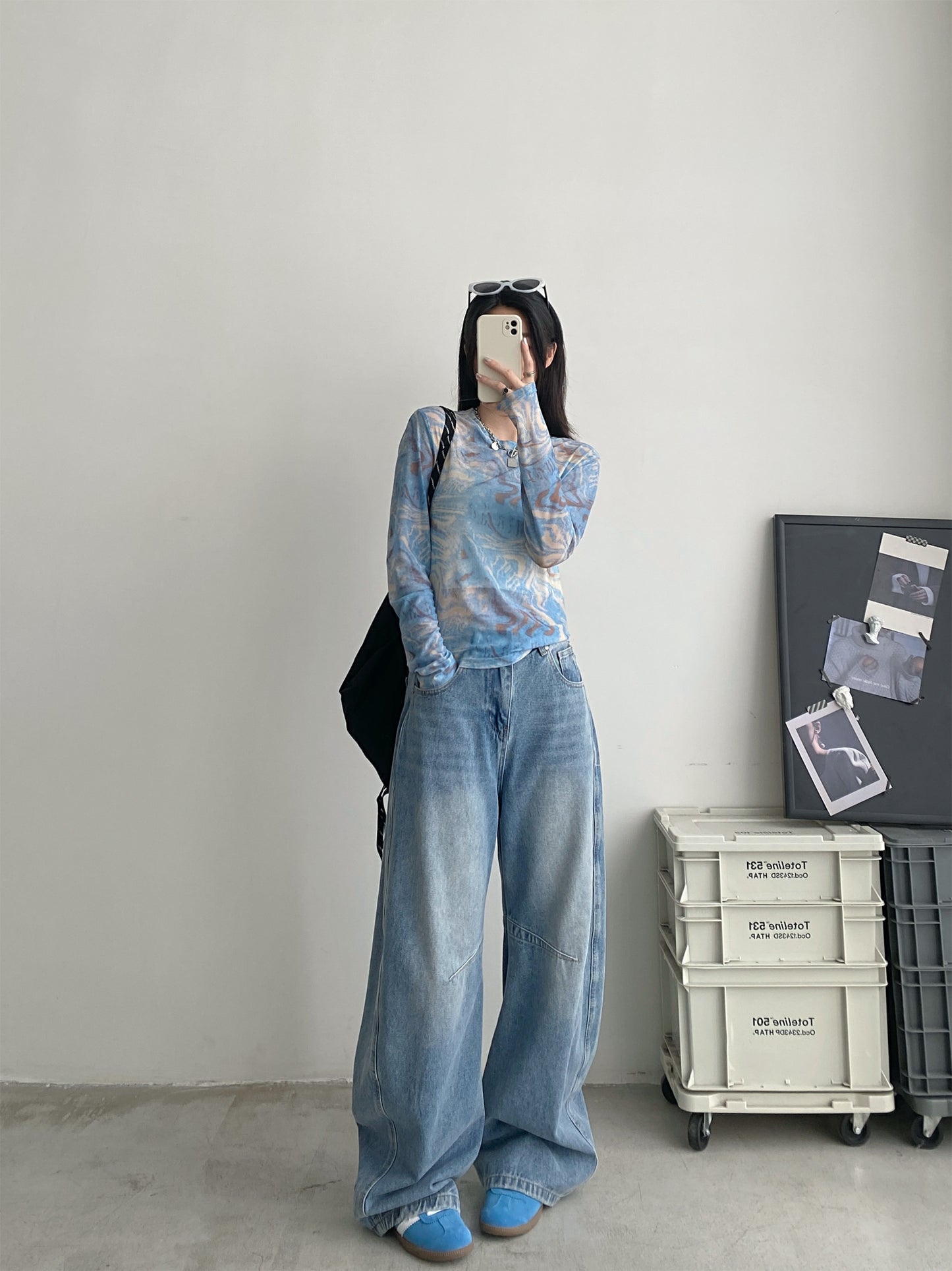 Holly – Retro Wide-Leg Jeans