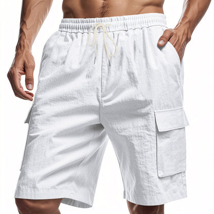 Stan – Relaxed Linen Drawstring Shorts