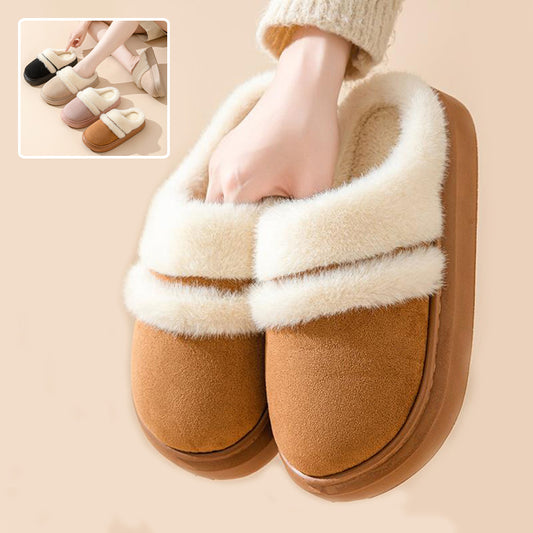 Miranda – Women's Vegan Suede Warm House Slippers
