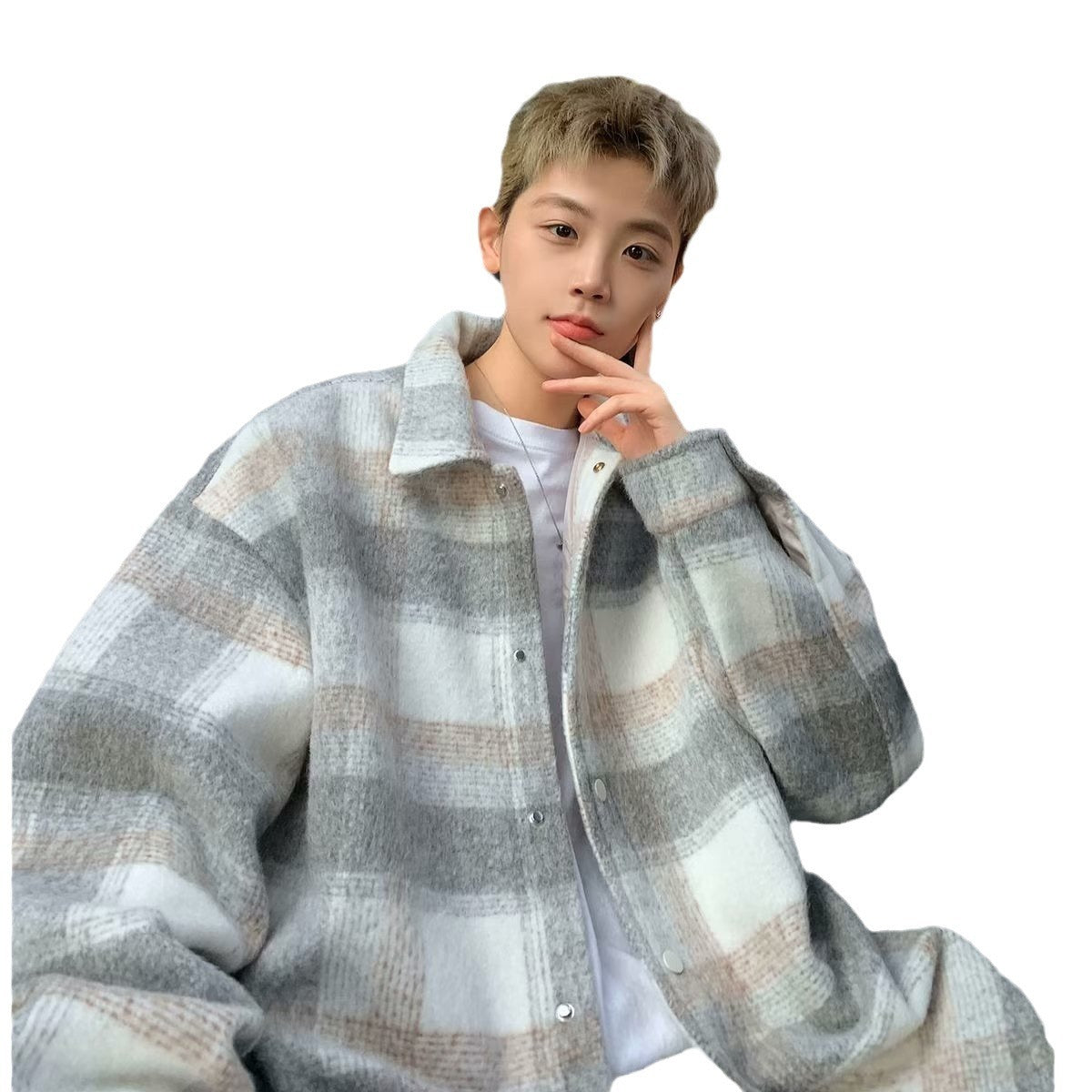 Kathryn – Vintage Plaid Cotton Jacket