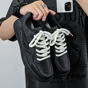 Donald – Casual Skate Shoes with Thick Soles