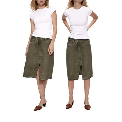 Sandra – Slimming Round Neck T-Shirt