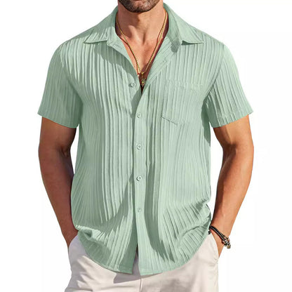 Neil – Polo Collar Short Sleeve Shirt