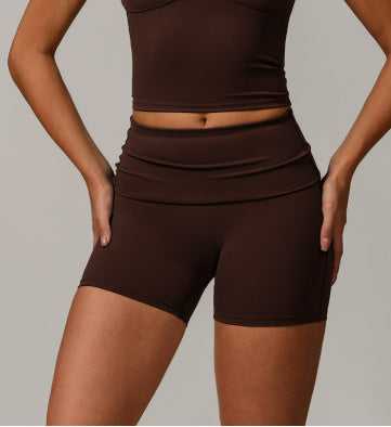 Michelle – High-Waist Quick-Drying Yoga Shorts