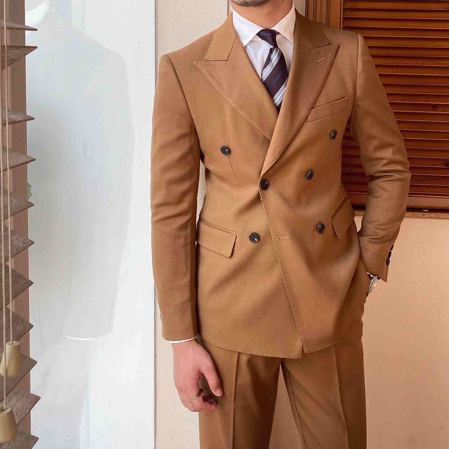 Michael – Men's Double Breasted Suit Jacket