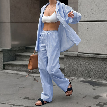 Helen – Striped Commuter Suit