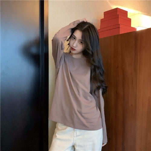 Carly – Long Sleeve Vegan Two-Piece Top