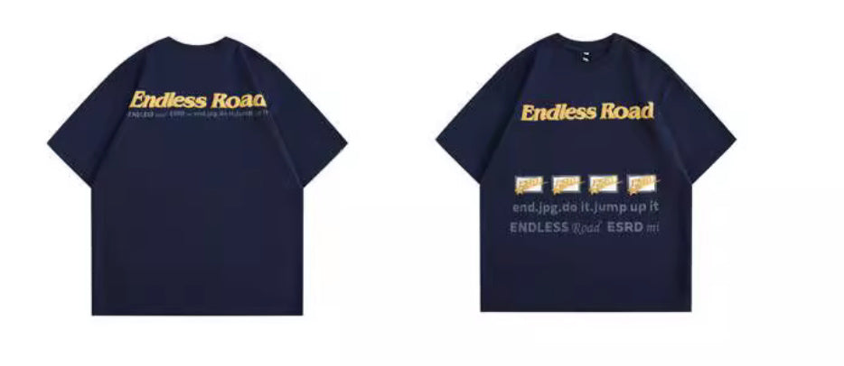 Emma – American-Style Printed Cotton T-shirt