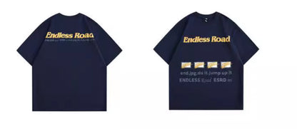 Emma – American-Style Printed Cotton T-shirt
