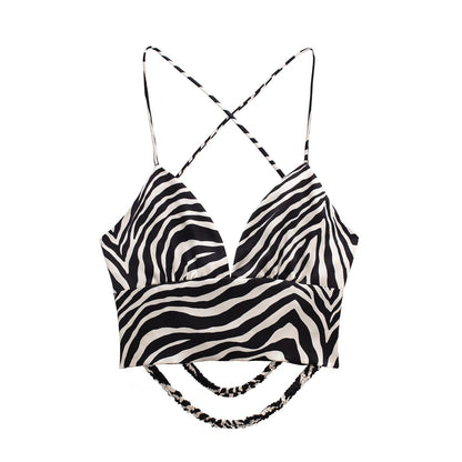 Adele – Animal Print Short Top