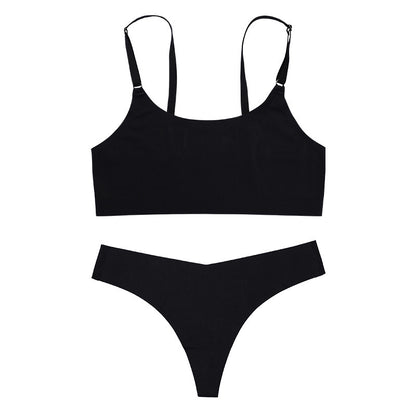 Grace – Seamless Ice Silk Lingerie Set