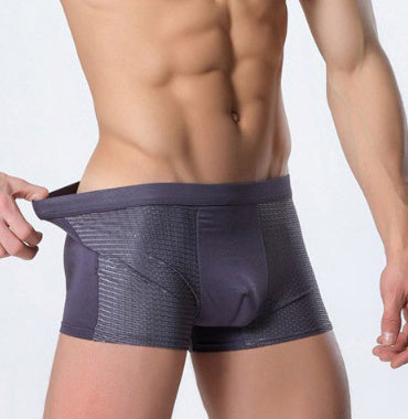Bradley – Men's Mesh Boxer in Ice Silk