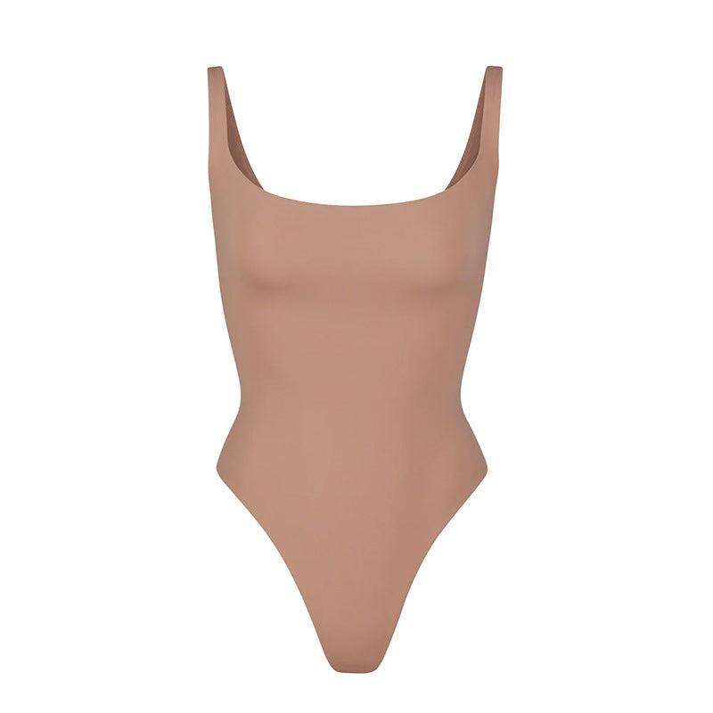 Charlotte – Women's High Elastic Jumpsuit with Belly Shaping