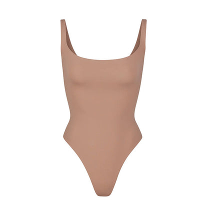 Charlotte – Women's High Elastic Jumpsuit with Belly Shaping