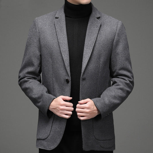 Eric – Casual Woolen Coat for Men