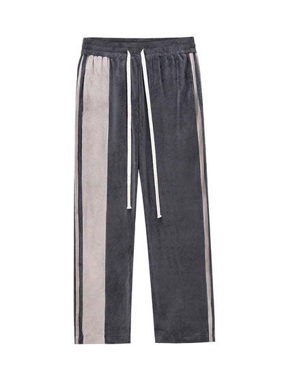 Jay – Casual Sports Wide Pants with Drawstring