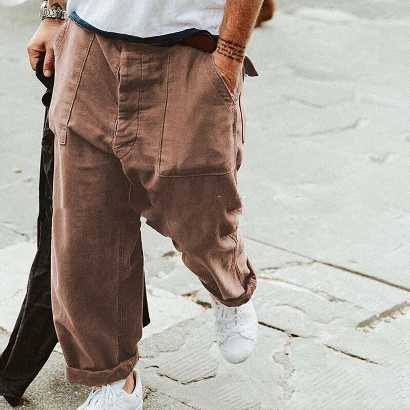 Robert – Loose Retro Casual Hobo Pants
