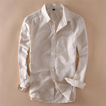 Rod – Japanese Retro Linen Shirt