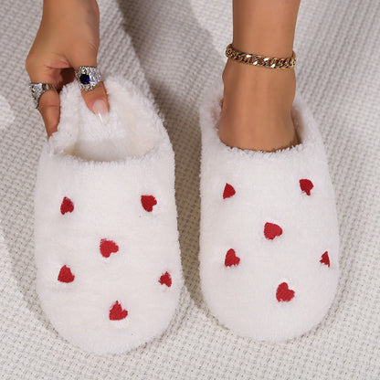 Tamara – Women's Heart Toe Fluffy Slippers