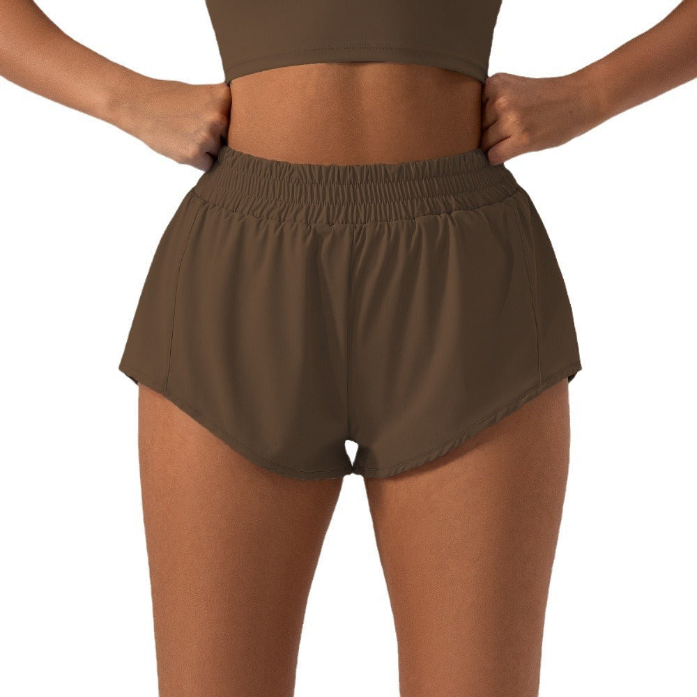Samantha – Loose High Waisted Yoga Shorts
