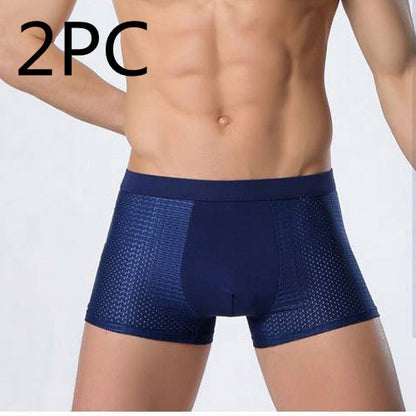Bradley – Men's Mesh Boxer in Ice Silk