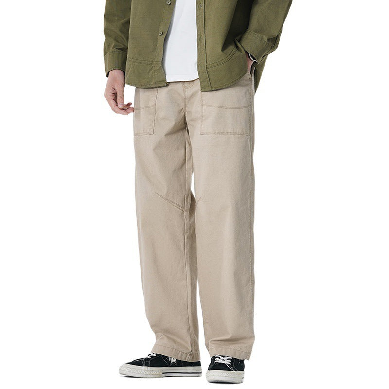 Roger – Loose Casual Cargo Pants with Multi-Pockets