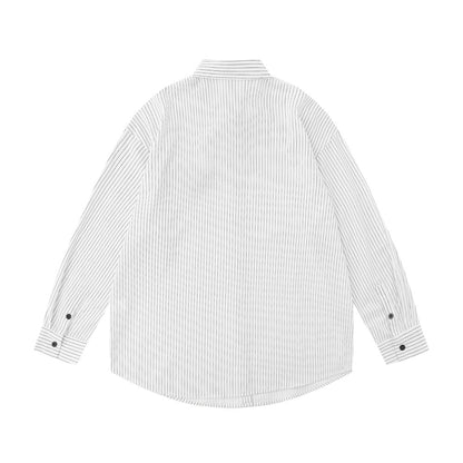 Marcus – Men's Pinstripe Long-sleeved Shirt