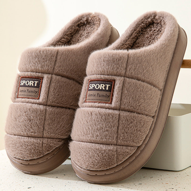 Michael – Men's Warm Plaid Indoor Slippers