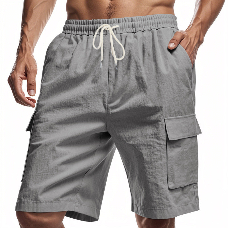 Stan – Relaxed Linen Drawstring Shorts