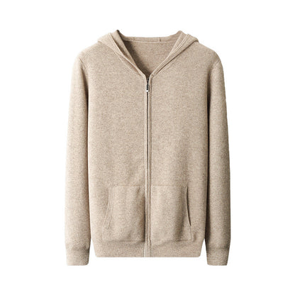 Jay – Casual Hooded Wool Cardigan