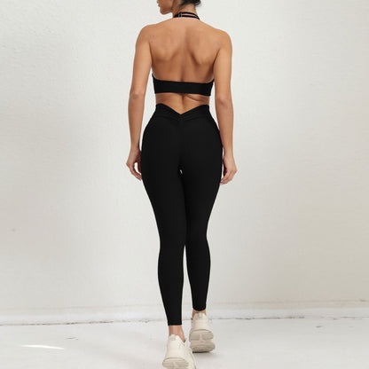 Julie – Fashion V Waist Trousers for Fitness