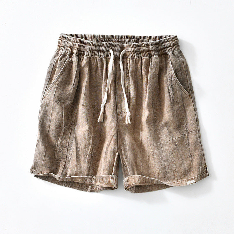 Eric – Retro Men's Casual Cropped Pants
