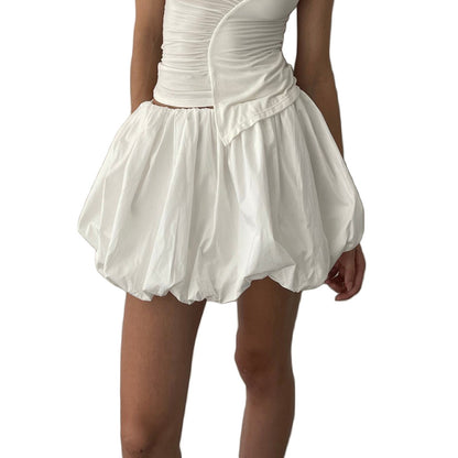 Christina – Casual Bubble Mini Skirt