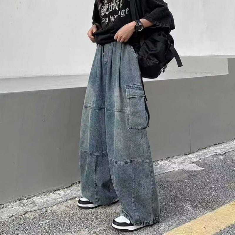 Bernard – Vintage Versatile Wide Leg Jeans for Men