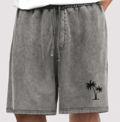 Ross – Men's Beach Shorts with Drawstring Elastic Waist