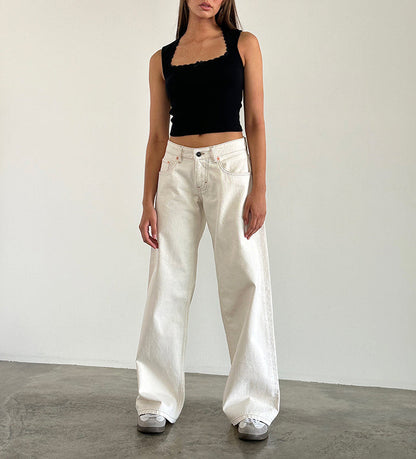Mary – Wide Leg Denim Pants
