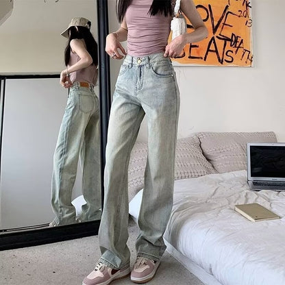 Jacqueline – High Waist Wide Leg Jeans