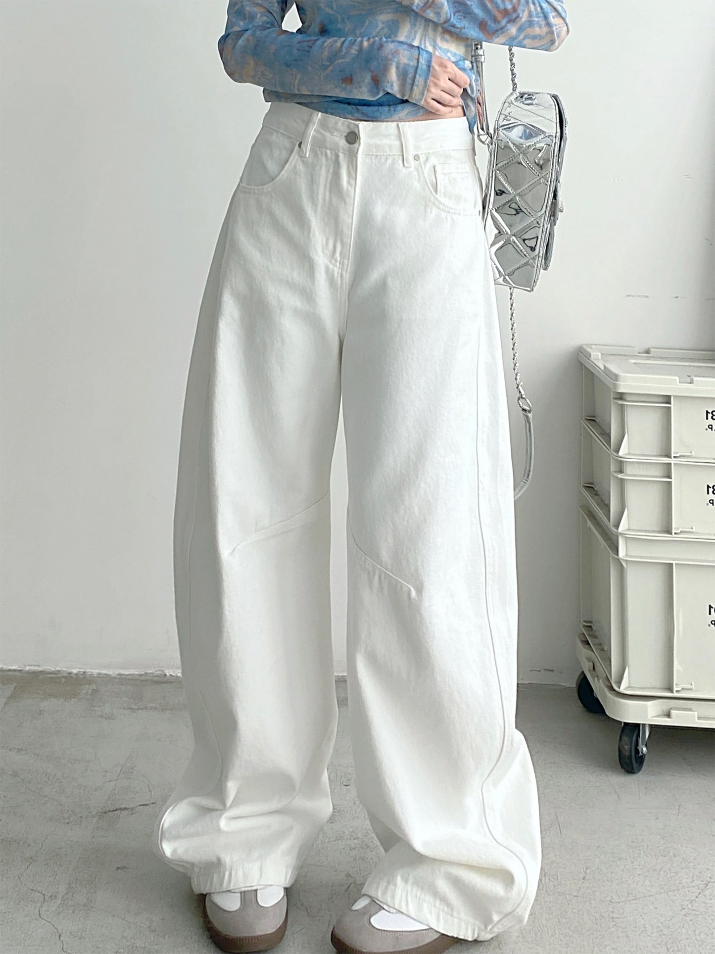 Holly – Retro Wide-Leg Jeans