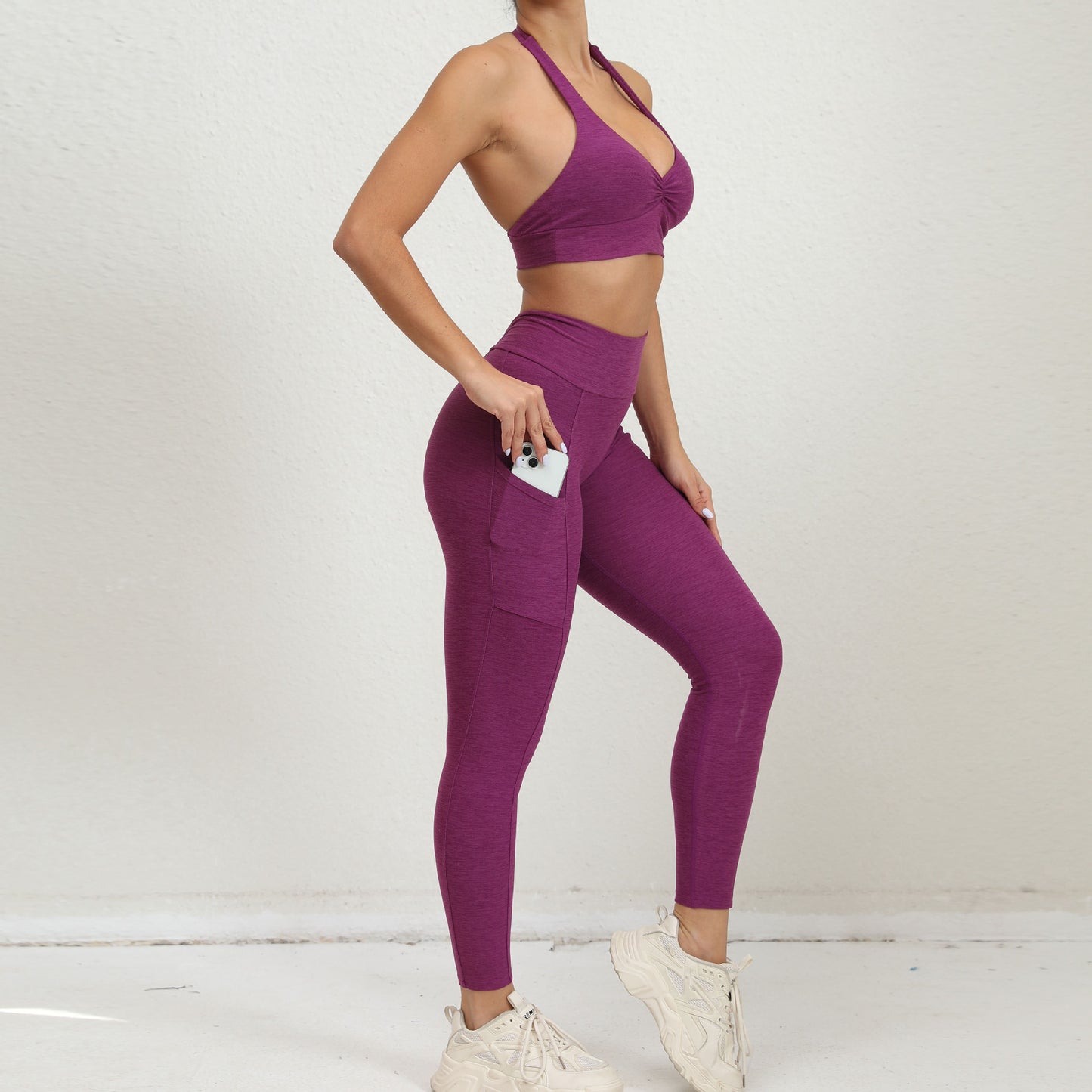 Julie – Fashion V Waist Trousers for Fitness