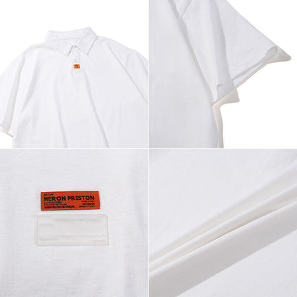 Ken – Loose Cotton Polo Shirt