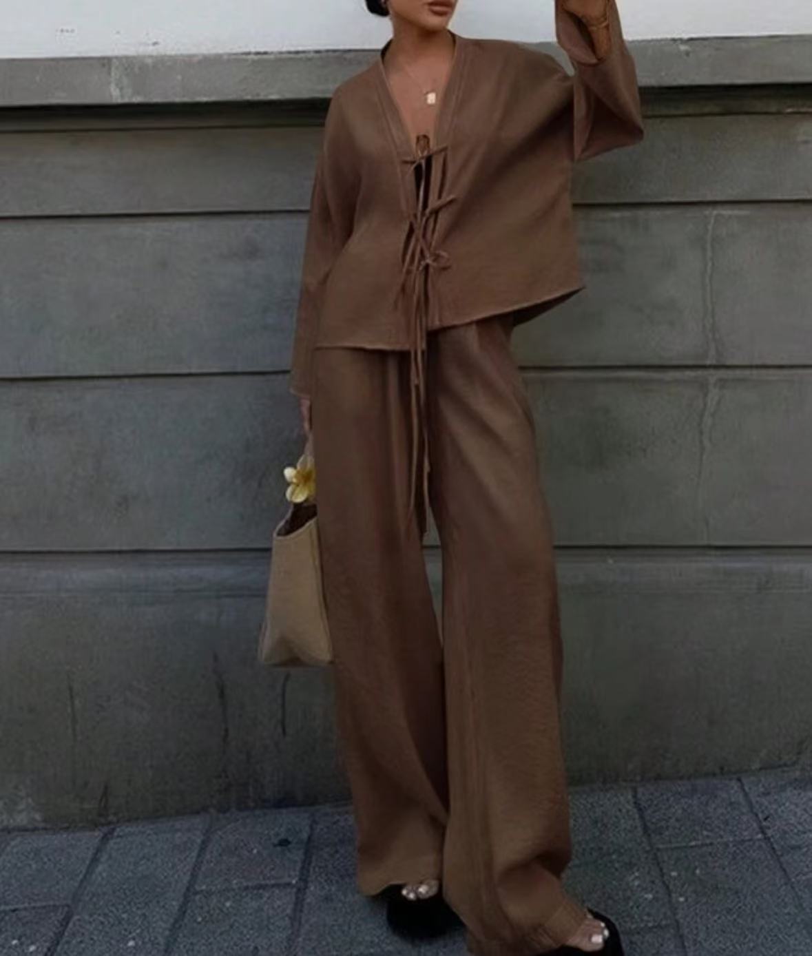 Kelly – Women's Fashion Lace-up Suit