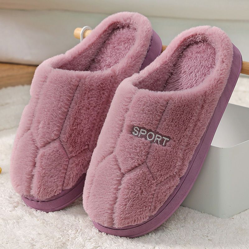 Natasha – Cozy Non-slip Vegan Suede Slippers