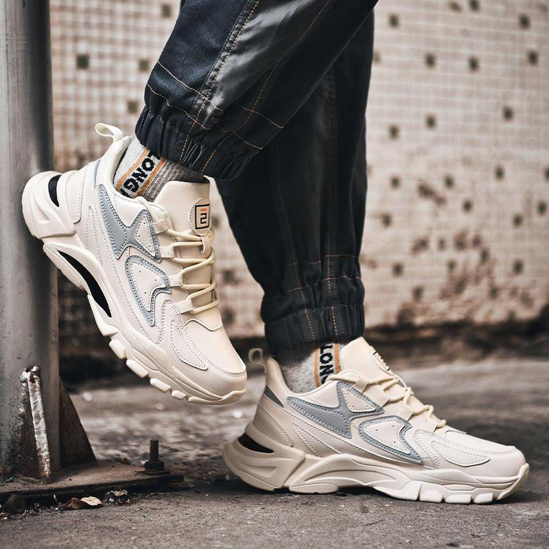 Warren – Men's Casual Vegan Leather Sneakers