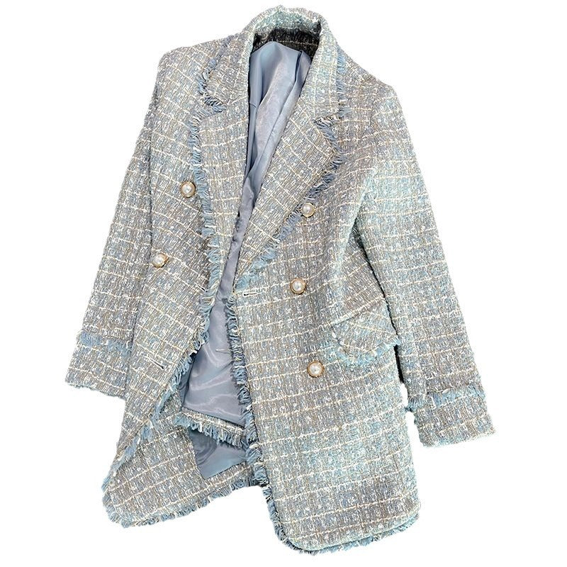 Heidi – Lake Blue Style Suit Coat