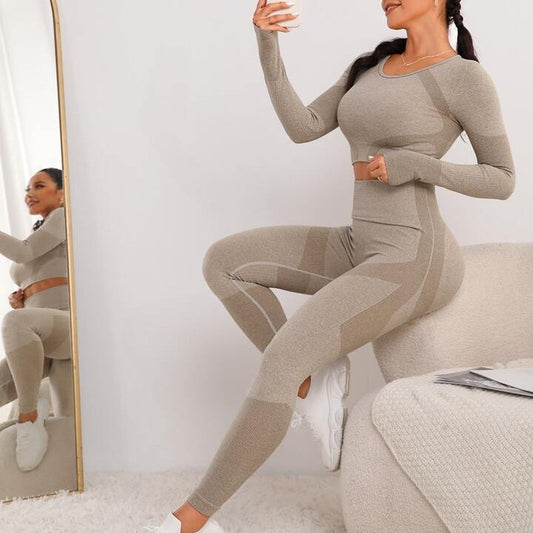 Elizabeth – Peach Hip Yoga Pants