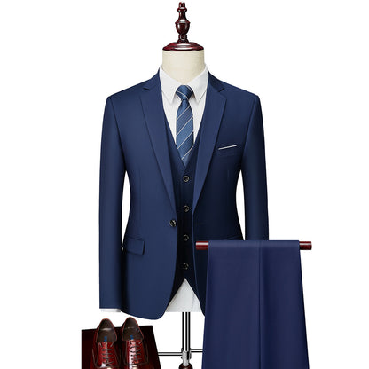 Phil – Men's Slim Suit with Retro Casual Style