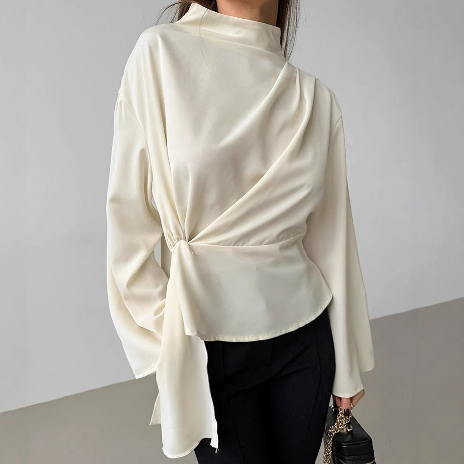 Samantha – Chiffon Bell Sleeve Shirt