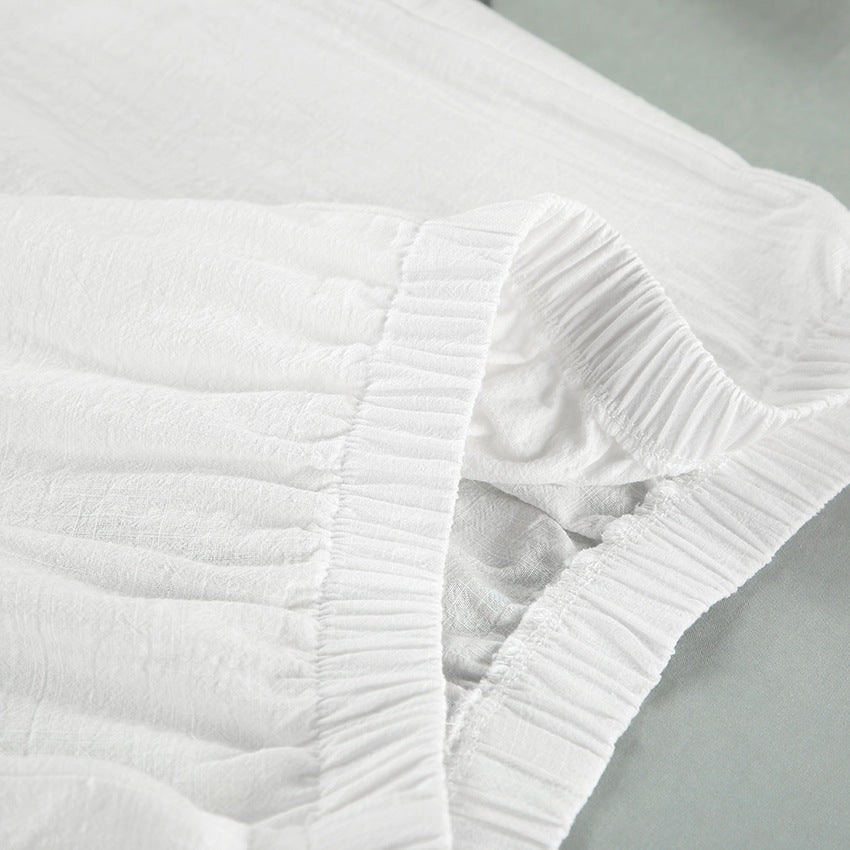 Abigail – Cotton Two-piece Set with Lantern Sleeves
