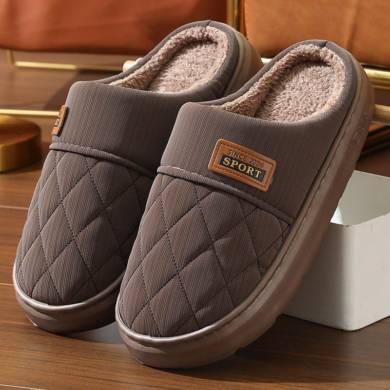 Keith – Winter Warm Plush Indoor Slippers