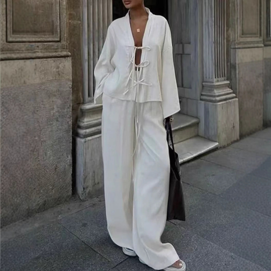 Kelly – Women's Fashion Lace-up Suit